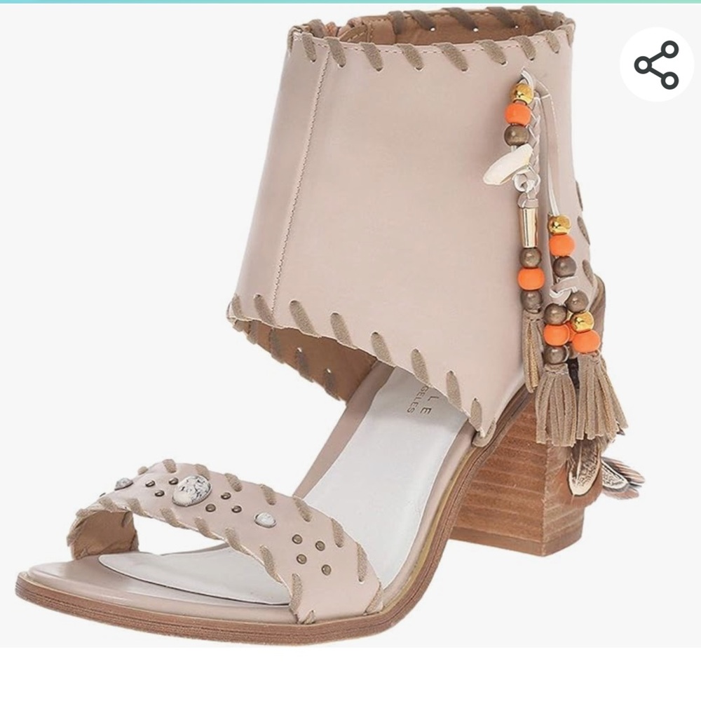 Very Volatile Women's Boho Heeled Sandal NWT